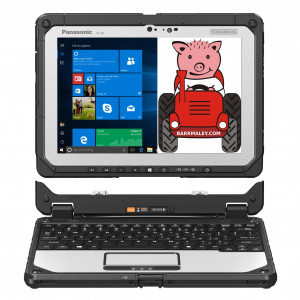 Panasonic Toughbook CF-20 i5 16GB 128GB 4G GPS rugged laptop